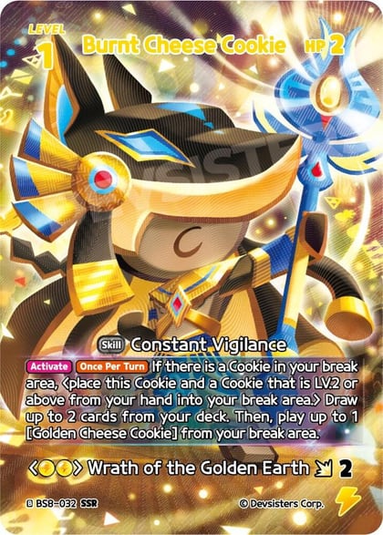 Burnt Cheese Cookie (SSR), A Game of Truth and Deceit BS8-032