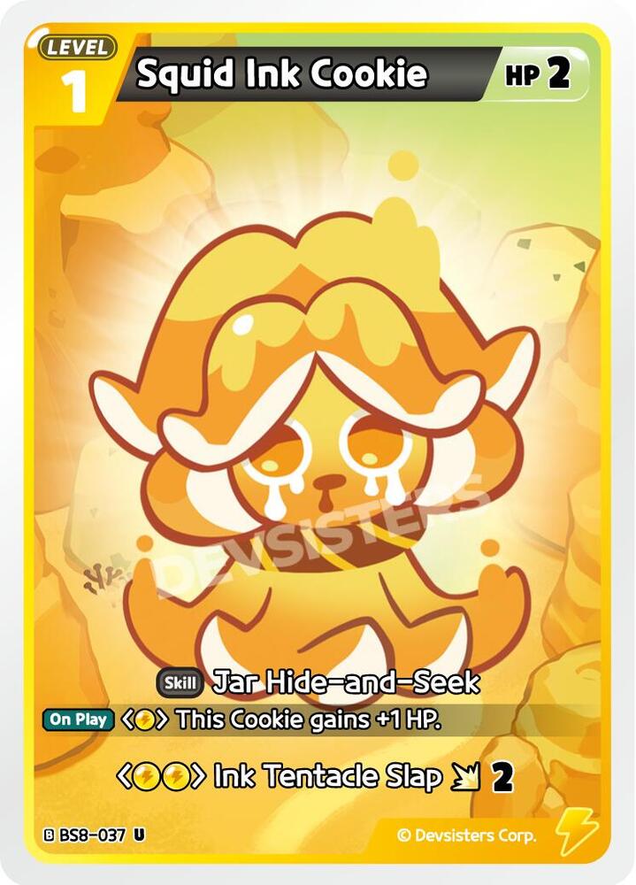 Squid Ink Cookie, A Game of Truth and Deceit BS8-037