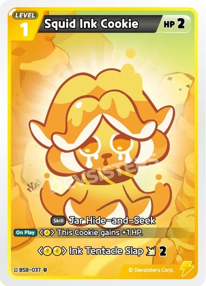 Squid Ink Cookie, A Game of Truth and Deceit BS8-037