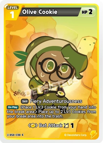 Olive Cookie, A Game of Truth and Deceit BS8-038