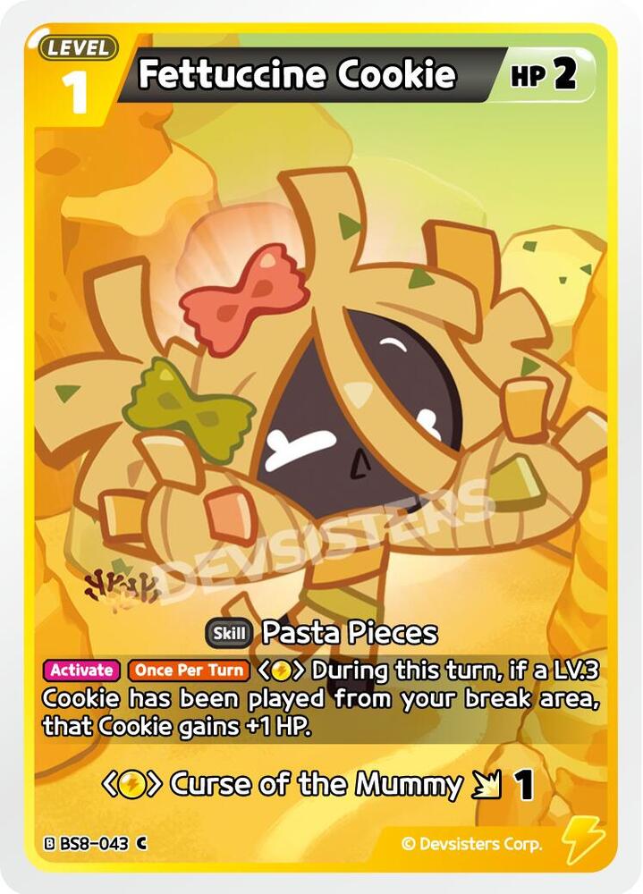 Fettuccine Cookie, A Game of Truth and Deceit BS8-043