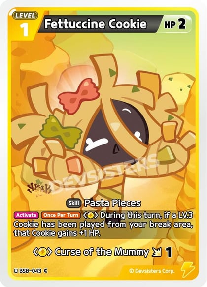 Fettuccine Cookie, A Game of Truth and Deceit BS8-043