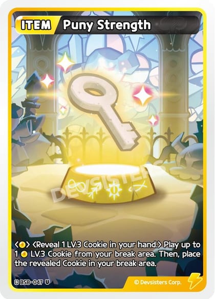 Puny Strength, A Game of Truth and Deceit BS8-047