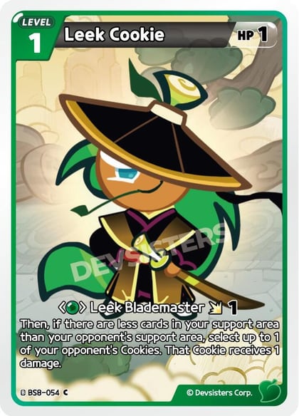 Leek Cookie, A Game of Truth and Deceit BS8-054