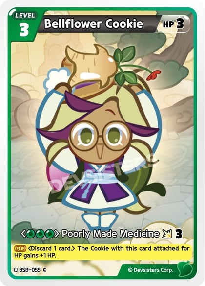 Bellflower Cookie, A Game of Truth and Deceit BS8-055
