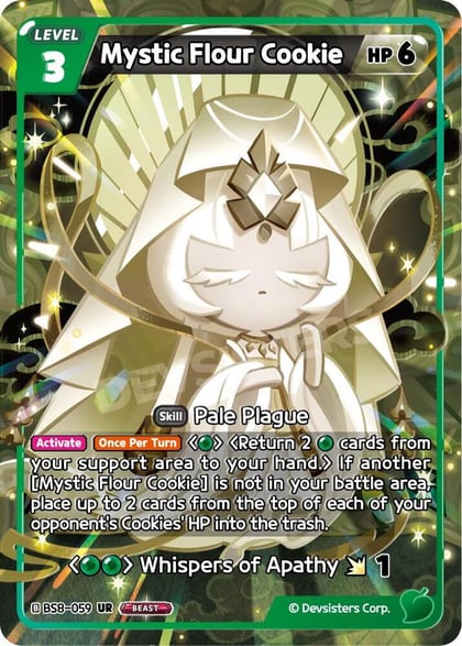 Mystic Flour Cookie, A Game of Truth and Deceit BS8-059