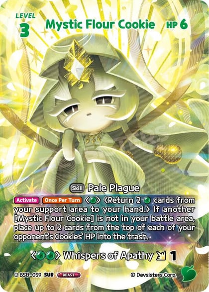 Mystic Flour Cookie (SUR), A Game of Truth and Deceit BS8-059
