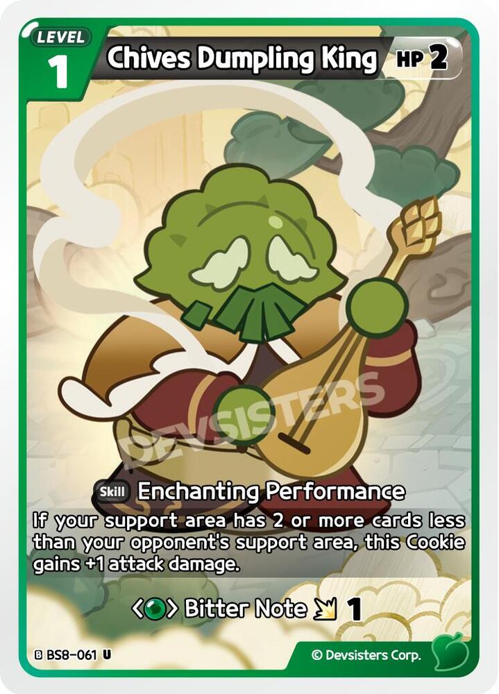 Chives Dumpling King, A Game of Truth and Deceit BS8-061