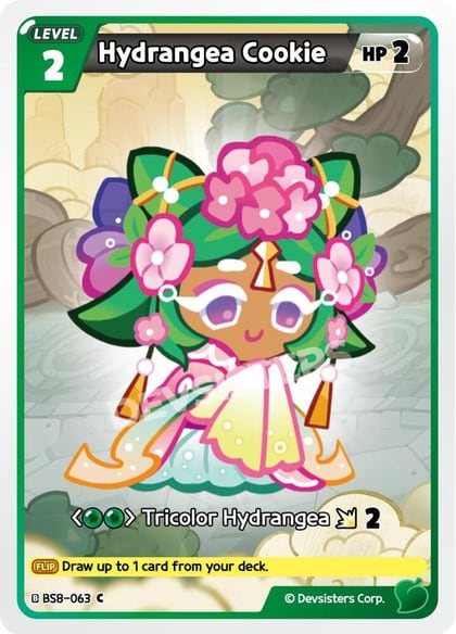 Hydrangea Cookie, A Game of Truth and Deceit BS8-063