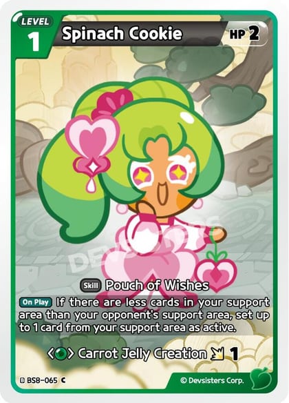 Spinach Cookie, A Game of Truth and Deceit BS8-065
