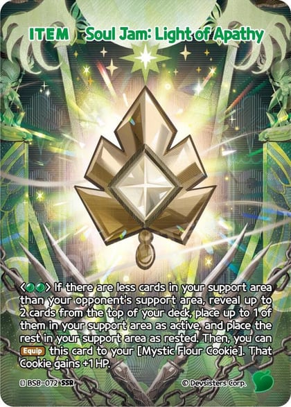 Soul Jam: Light of Apathy (SSR), A Game of Truth and Deceit BS8-072