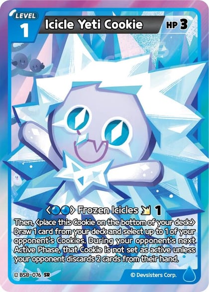 Icicle Yeti Cookie, A Game of Truth and Deceit BS8-076