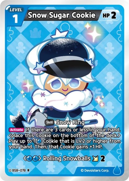 Snow Sugar Cookie, A Game of Truth and Deceit BS8-078