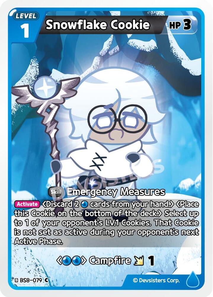 Snowflake Cookie, A Game of Truth and Deceit BS8-079