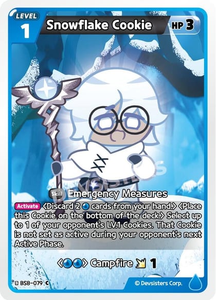 Snowflake Cookie, A Game of Truth and Deceit BS8-079