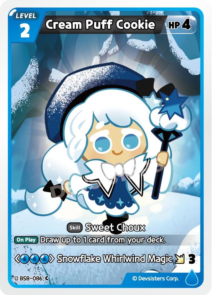 Cream Puff Cookie, A Game of Truth and Deceit BS8-086