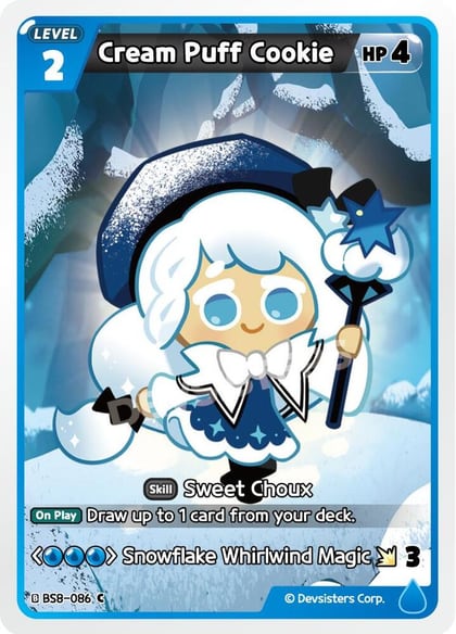 Cream Puff Cookie, A Game of Truth and Deceit BS8-086
