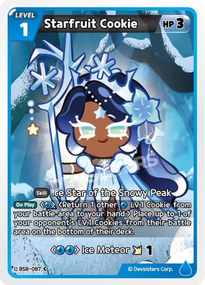 Starfruit Cookie, A Game of Truth and Deceit BS8-087