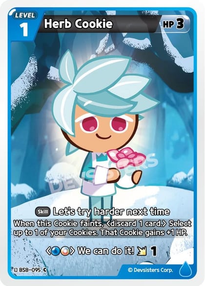 Herb Cookie, A Game of Truth and Deceit BS8-095