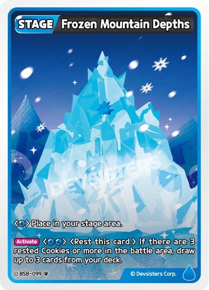 Frozen Mountain Depths, A Game of Truth and Deceit BS8-099