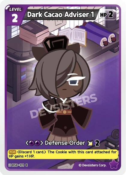 Dark Cacao Adviser 1, A Game of Truth and Deceit BS8-101