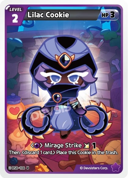 Lilac Cookie, A Game of Truth and Deceit BS8-106