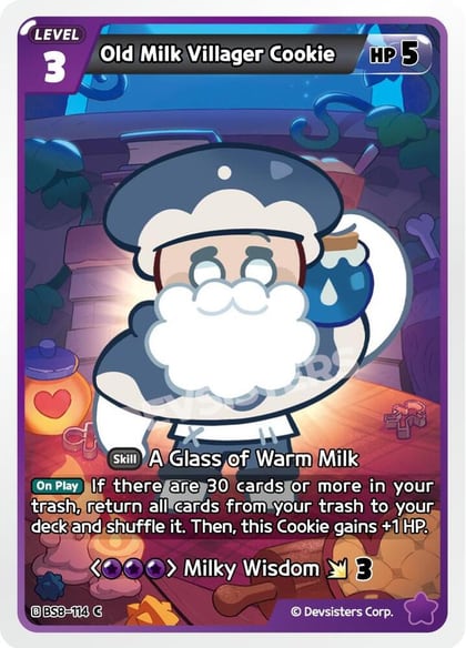 Old Milk Villager Cookie, A Game of Truth and Deceit BS8-114