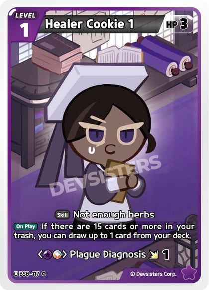 Healer Cookie 1, A Game of Truth and Deceit BS8-117