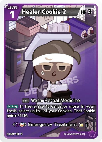 Healer Cookie 2, A Game of Truth and Deceit BS8-118