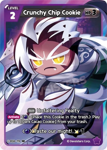 Crunchy Chip Cookie, A Game of Truth and Deceit BS8-119