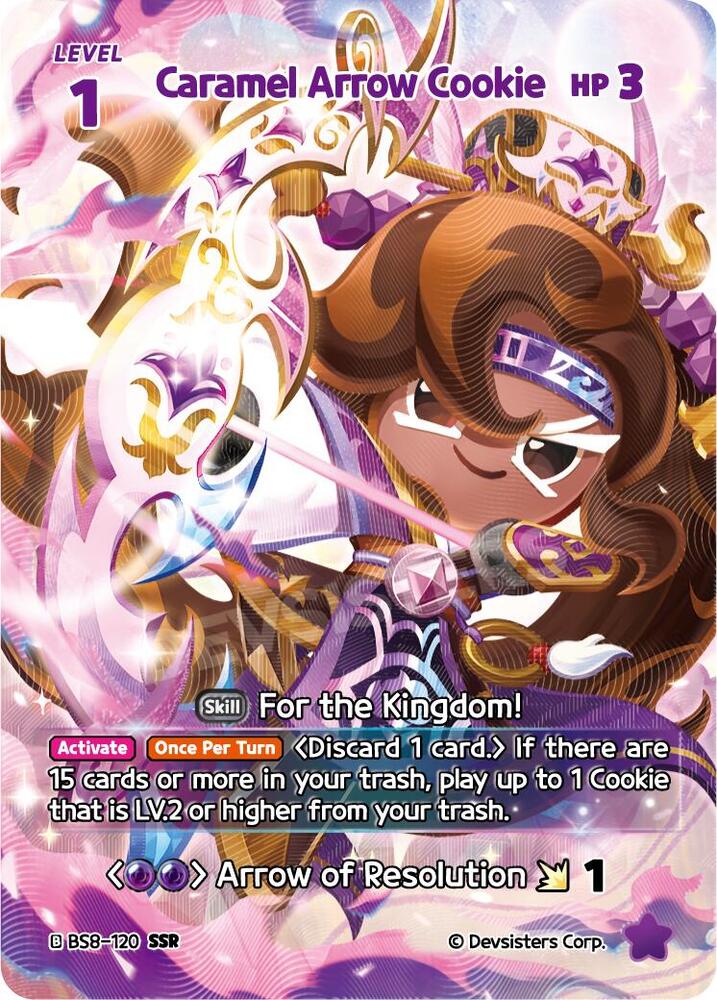 Caramel Arrow Cookie (SSR), A Game of Truth and Deceit BS8-120