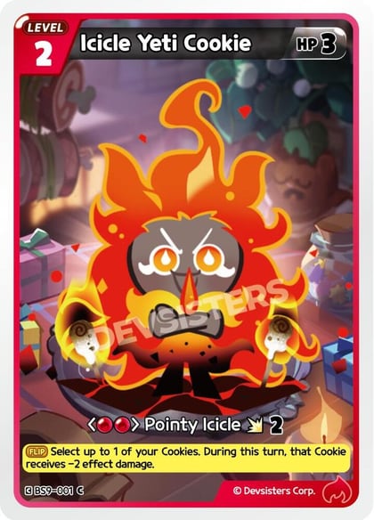 Icicle Yeti Cookie (Ver. 3), A Game of Truth and Deceit BS9-001