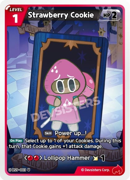 Strawberry Cookie (Ver. 1), A Game of Truth and Deceit BS9-003