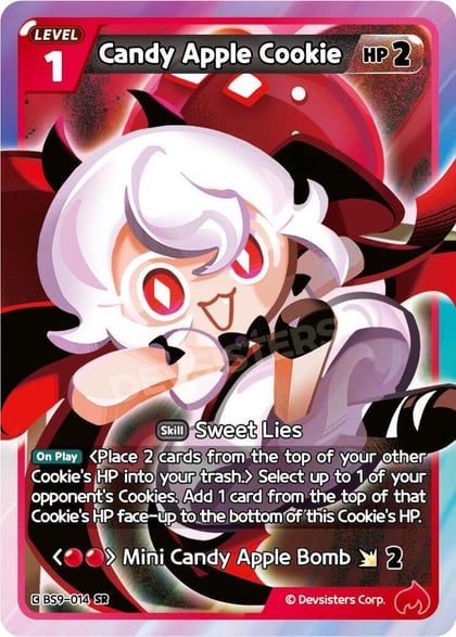 Candy Apple Cookie, A Game of Truth and Deceit BS9-014