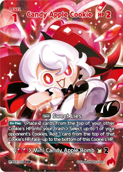 Candy Apple Cookie (SSR), A Game of Truth and Deceit BS9-014