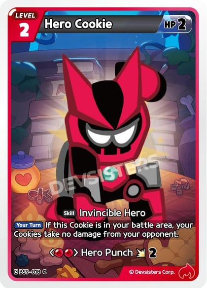 Hero Cookie, A Game of Truth and Deceit BS9-018