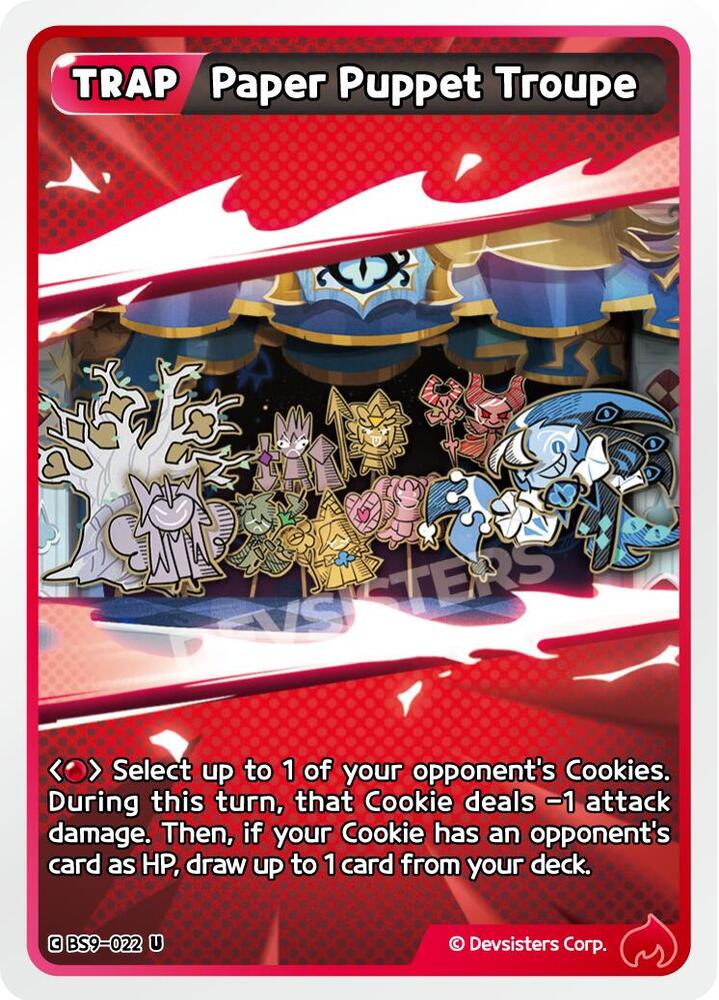 Paper Puppet Troupe, A Game of Truth and Deceit BS9-022