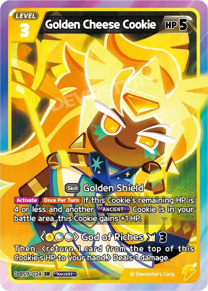 Golden Cheese Cookie, A Game of Truth and Deceit BS9-024