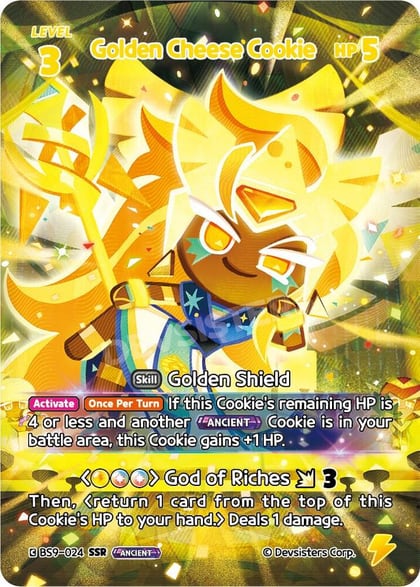 Golden Cheese Cookie (SSR), A Game of Truth and Deceit BS9-024