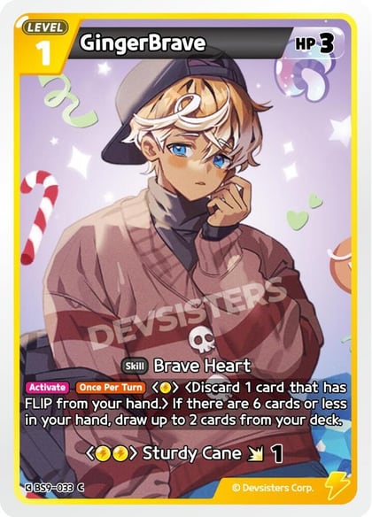 GingerBrave (Ver. 2), A Game of Truth and Deceit BS9-033