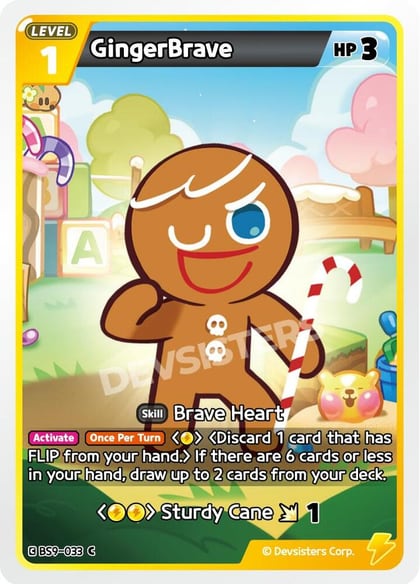 GingerBrave (Ver. 1), A Game of Truth and Deceit BS9-033