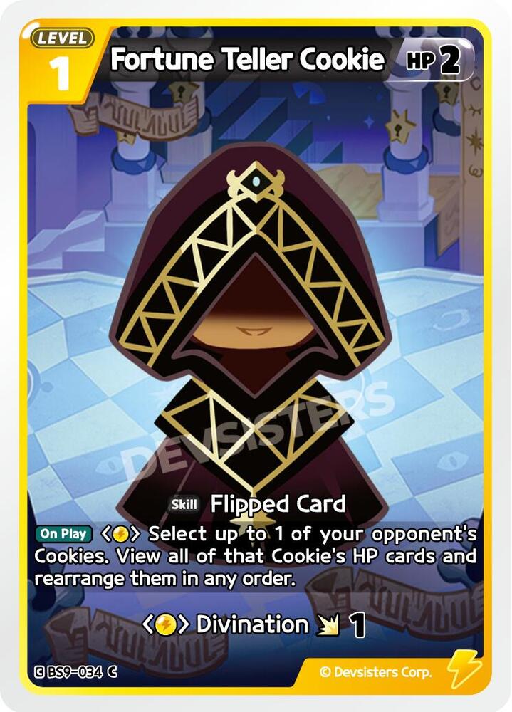 Fortune Teller Cookie, A Game of Truth and Deceit BS9-034