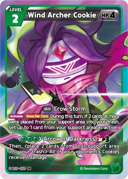 Wind Archer Cookie, A Game of Truth and Deceit BS9-050