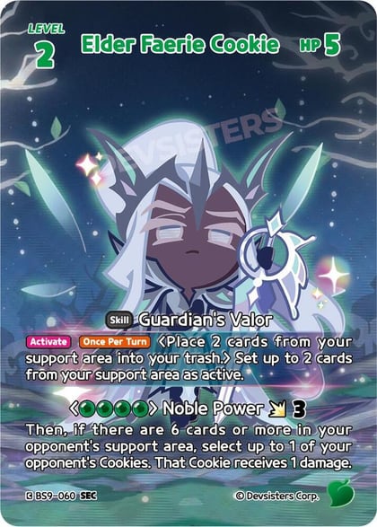 Elder Faerie Cookie (SEC), A Game of Truth and Deceit BS9-060