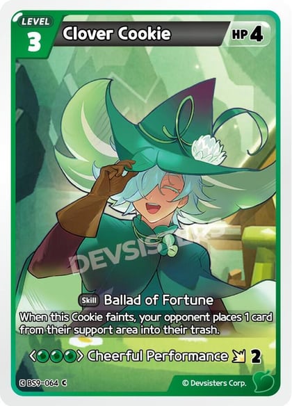 Clover Cookie (Ver. 2), A Game of Truth and Deceit BS9-064
