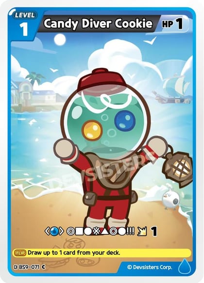 Candy Diver Cookie (Ver. 1), A Game of Truth and Deceit BS9-071
