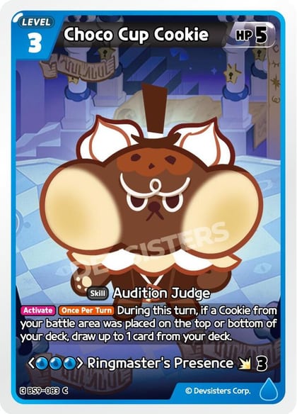 Choco Cup Cookie, A Game of Truth and Deceit BS9-083