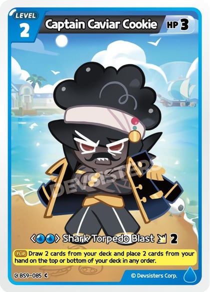 Captain Caviar Cookie (Ver. 1), A Game of Truth and Deceit BS9-085