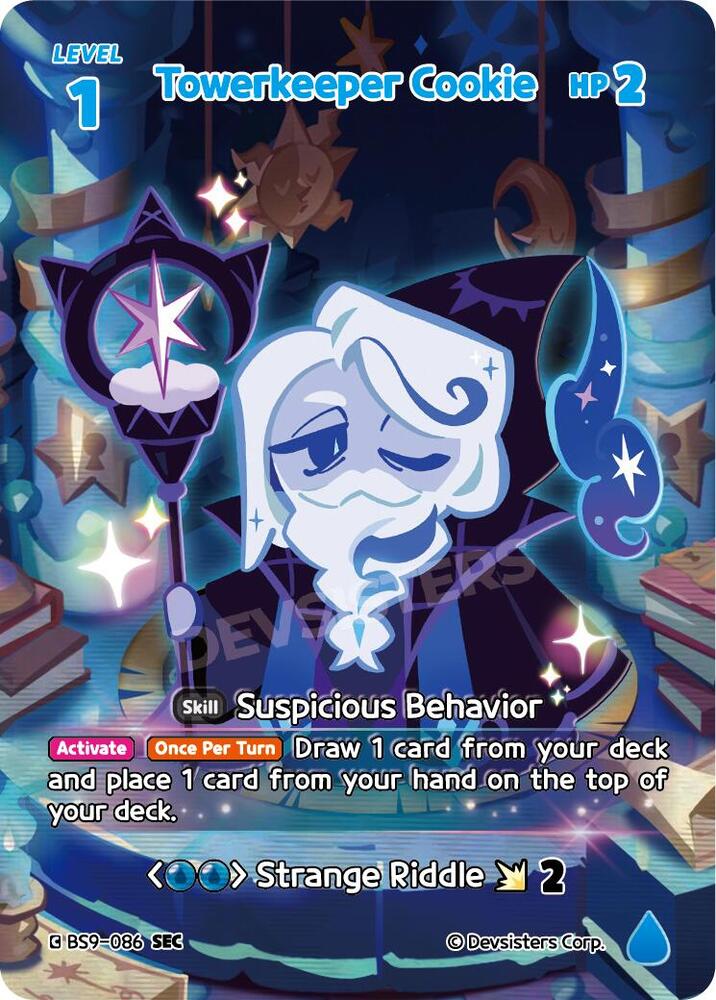 Towerkeeper Cookie (SEC), A Game of Truth and Deceit BS9-086