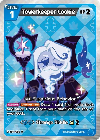 Towerkeeper Cookie, A Game of Truth and Deceit BS9-086